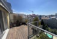 1220 nahe Alte Donau! Tolles 4-Zimmer DG mit Balkon, großer Dachterrasse und Traumblick über Wien!