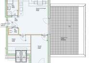 Wohnen beim Wasser - Dachterrassentraum mit 360° Blick über Wien in Stammersdorf!