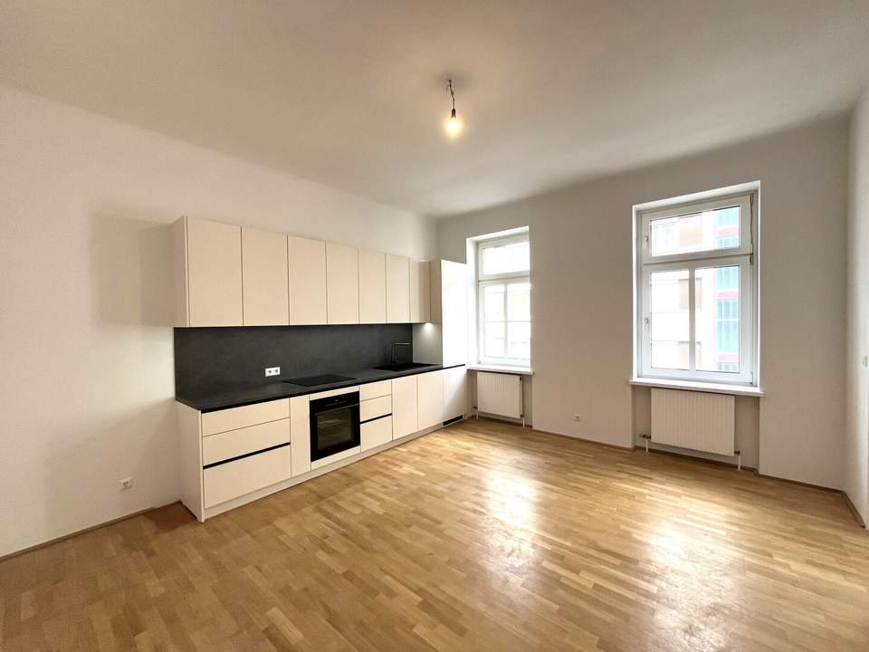 1030! Hübsche 2-Zimmer Altbauwohnung mit neuer Küche nahe U3/Schlachthausgasse!