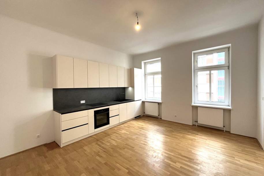 1030! Hübsche 2-Zimmer Altbauwohnung mit neuer Küche nahe U3/Schlachthausgasse!, Wohnung-kauf, 329.000,€, 1030 Wien 3., Landstraße