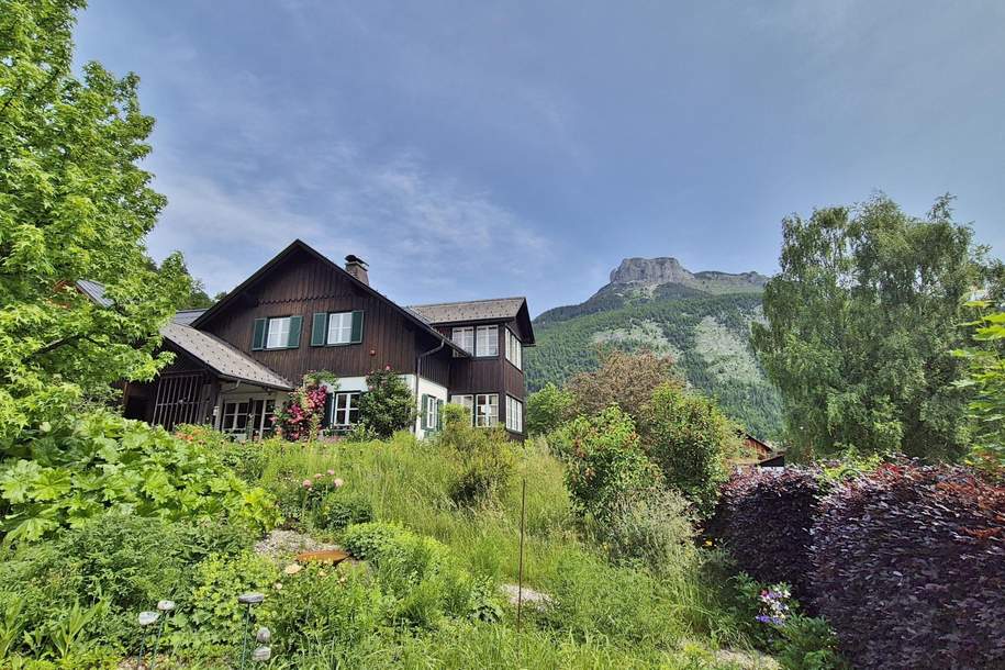 ***VERKAUFT*** Altaussee: Haus mit Seeblick, Traumgarten, Carport, Haus-kauf, 1.600.000,€, 8992 Liezen