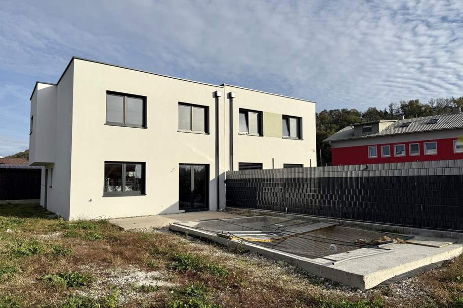 Doppelhaushälfte im Rohbau - gestalten Sie ihr Zuhause nach Ihren Wunsch, Haus-kauf, 309.000,€, 4055 Linz-Land