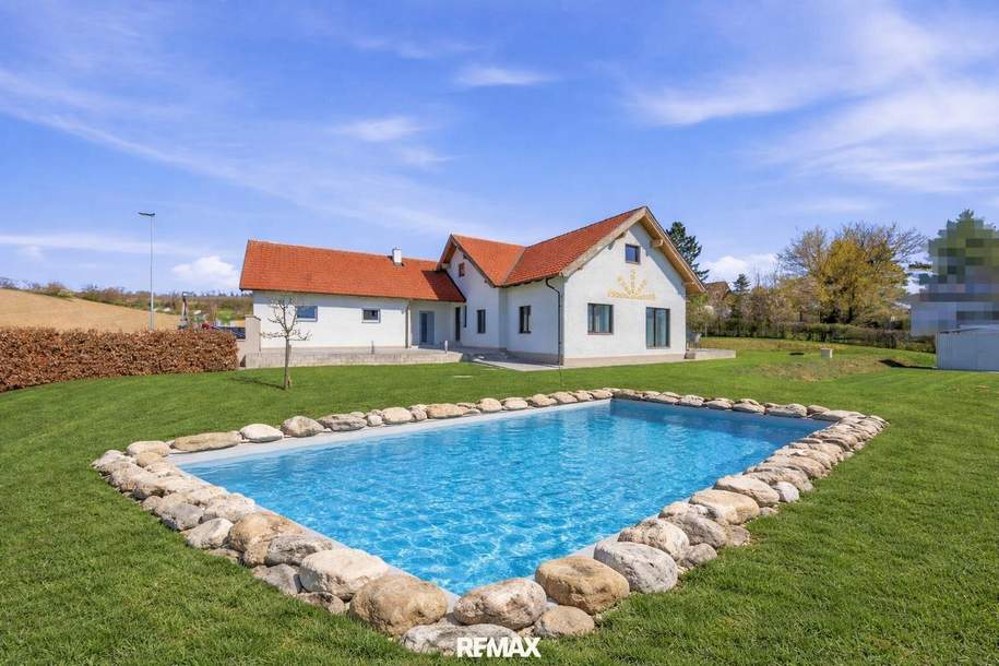 Exklusiver Familienwohnsitz mit High-End-Komfort – Moderne Architektur, technologische Perfektion, erstklassige Wohnqualität!, Haus-kauf, 615.000,€, 3701 Hollabrunn