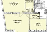 Lichtdurchflutete Altbau-Stilwohnung mit Panoramablick Richtung Kahlenberg - Balkon möglich!