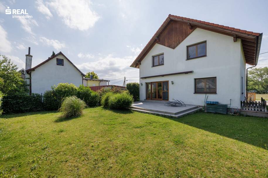 traumhaft gelegenes Einfamilienhaus in Aspern-Mühlwasser zu kaufen, Haus-kauf, 845.000,€, 1220 Wien 22., Donaustadt