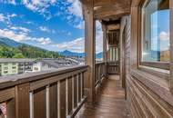 Dachgeschosswohnung mit schönem Bergblick