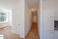 ** Zweitbezug ab Juli: helle zentral begehbare 4 Zimmer Wohnung m. Freifläche **