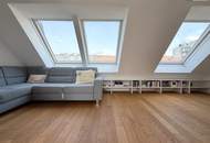 Licht, Ruhe und Weitblick – außergewöhnliche DG-Maisonette im Herzen von Margareten.