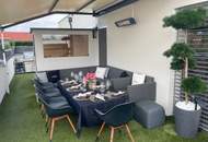 Luxuriöse Dachterrassen-wohnung in Pasching-Exklusives Wohnen mit Sauna, Outdoor-Küche&amp;Panoramablick (Provisionsfrei)