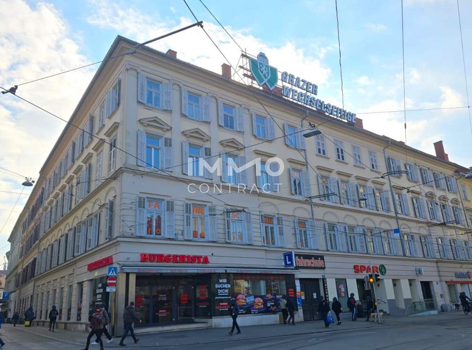 Moderne Bürofläche in Graz mit Top-Ausstattung in zentraler Lage! Radetzkystraße 1