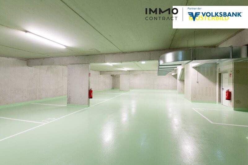 Tiefgaragenplatz in einer neuwertigen, hellen Garage - Köstenbaumgasse 1, Kleinobjekte-miete, 89,01,€, 8020 Graz(Stadt)