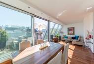 FULLY FURNISHED ROOFTOP APARTMENT WITH AC_Spacious living-dining area & 2 bedrooms