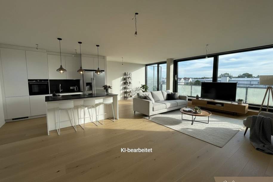 LOFT Wohnung - Nähe U2 Station Donauspital - 72 m2- neu saniert - Terrasse südseitig - mit Fernblick, Wohnung-kauf, 399.000,€, 1220 Wien 22., Donaustadt