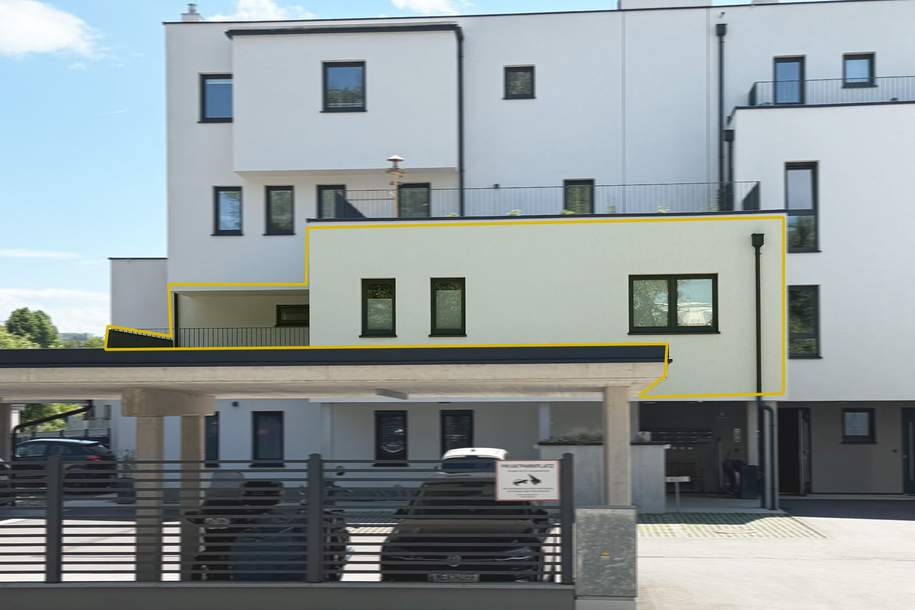 Neuwertige Eigentumswohnung, in Pöchlarns modernster WHA - Terrasse &amp; Lift inklusive!, Wohnung-kauf, 218.400,€, 3380 Melk