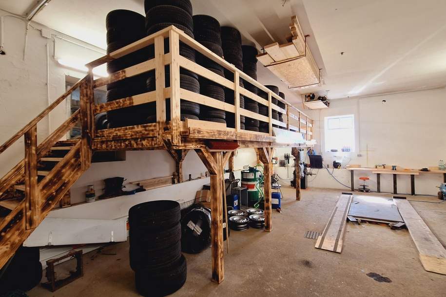 Große Garage im Ortszentrum von Mauerkichen, Gewerbeobjekt-miete, 486,00,€, 5270 Braunau am Inn