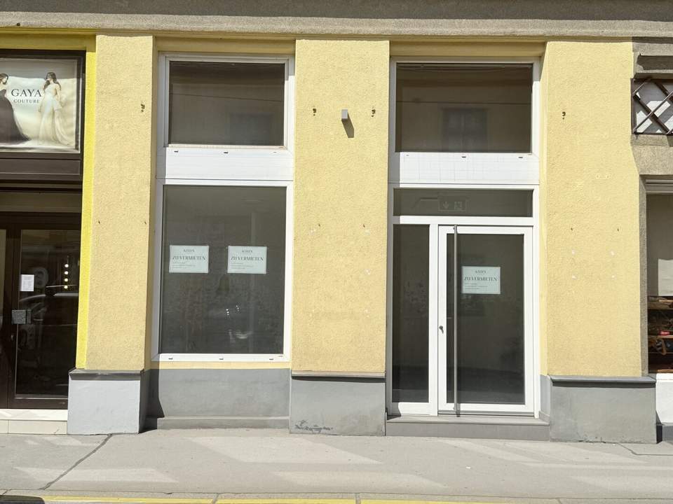 1130! Geschäftslokal mit Lagerraum in Top-Lage