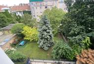 GRÜNBLICK - Balkonwohnung mit 3 Zimmer - Altbau reloaded mit Wärmepumpe und Freifläche