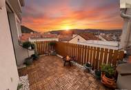 Großzügige Dachgeschosswohnung mit Stil &amp; Weitblick in Baden