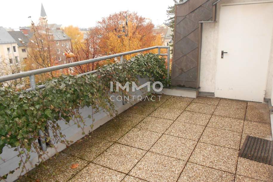 **Ab sofort** Sonnige 3-Zimmer Wohnung mit Dachterrasse in der Volksfeststrasse 34 - Top 13, Wohnung-miete, 1.184,87,€, 4020 Linz(Stadt)