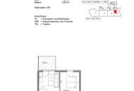 Gemütliche 2-Zimmer-Wohnung im Sonnwendviertel!