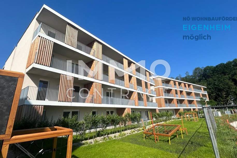 2-Zimmer Neubau Wohnung für Singles oder Paare, Wohnung-kauf, 174.800,€, 3100 Sankt Pölten(Stadt)