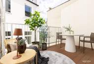 Erdgeschoss-Wohnung mit außergewöhnlich großer Terrasse