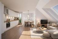 Nachhaltige Neubau-Dachgeschosswohnung nahe U4 – durchdachter Grundriss &amp; hochwertige Ausstattung