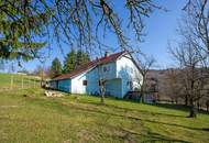 Mitten im Grünland! Einzigartige Panoramalage im Laabental - Hobby-Tierhaltung!