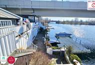 Neuer Presi!! Donau-Juwel direkt am Wasser mit privatem Boots­anlegeplatz