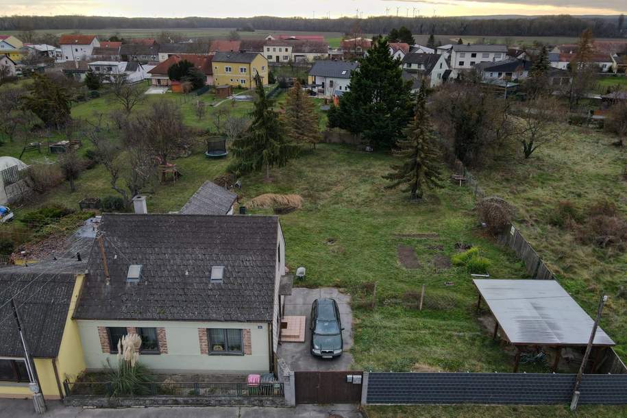 1.346 m² großes Grundstück mit Top-Bebaubarkeit & vermietetem Haus – attraktive Ertragschance, Haus-kauf, 265.000,€, 2304 Gänserndorf