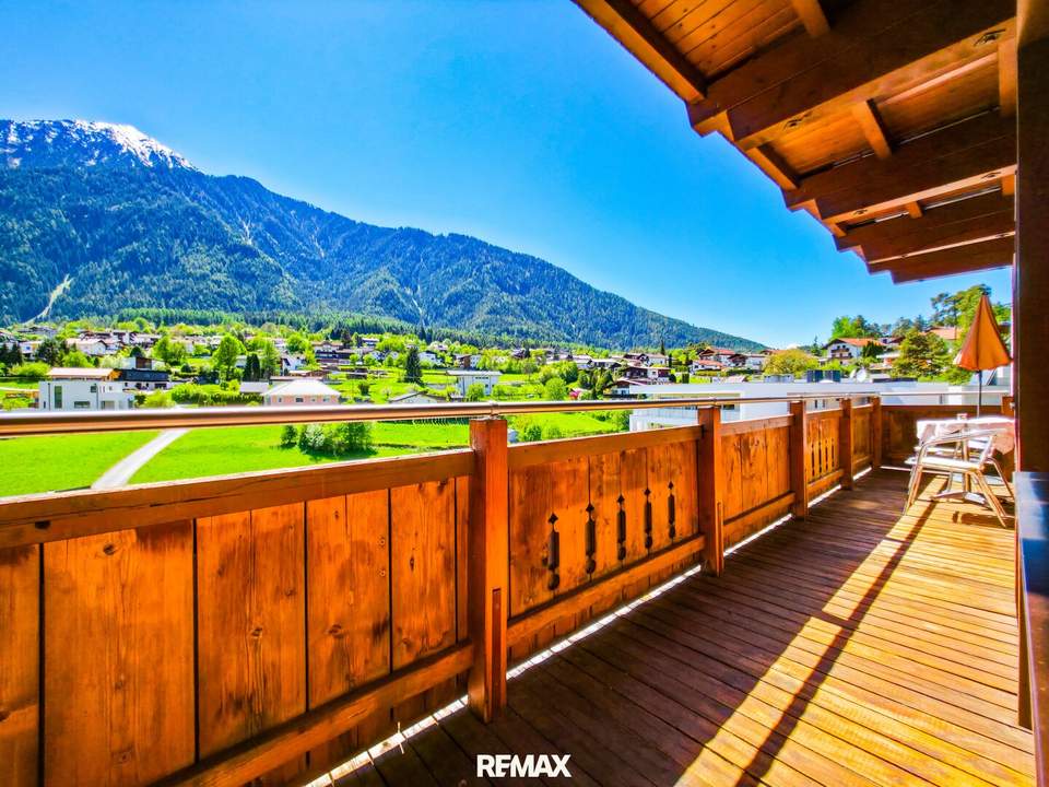 Sonnige 2-Zimmer-Wohnung mit großzügigem Panoramabalkon und herrlichem Fernblick in Sautens