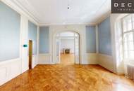 EINZIGARTIGER ALTBAU-TRAUM IM BOTSCHAFTSVIERTEL, STUCK, KAMIN, BELETAGE, 3D-RUNDGANG