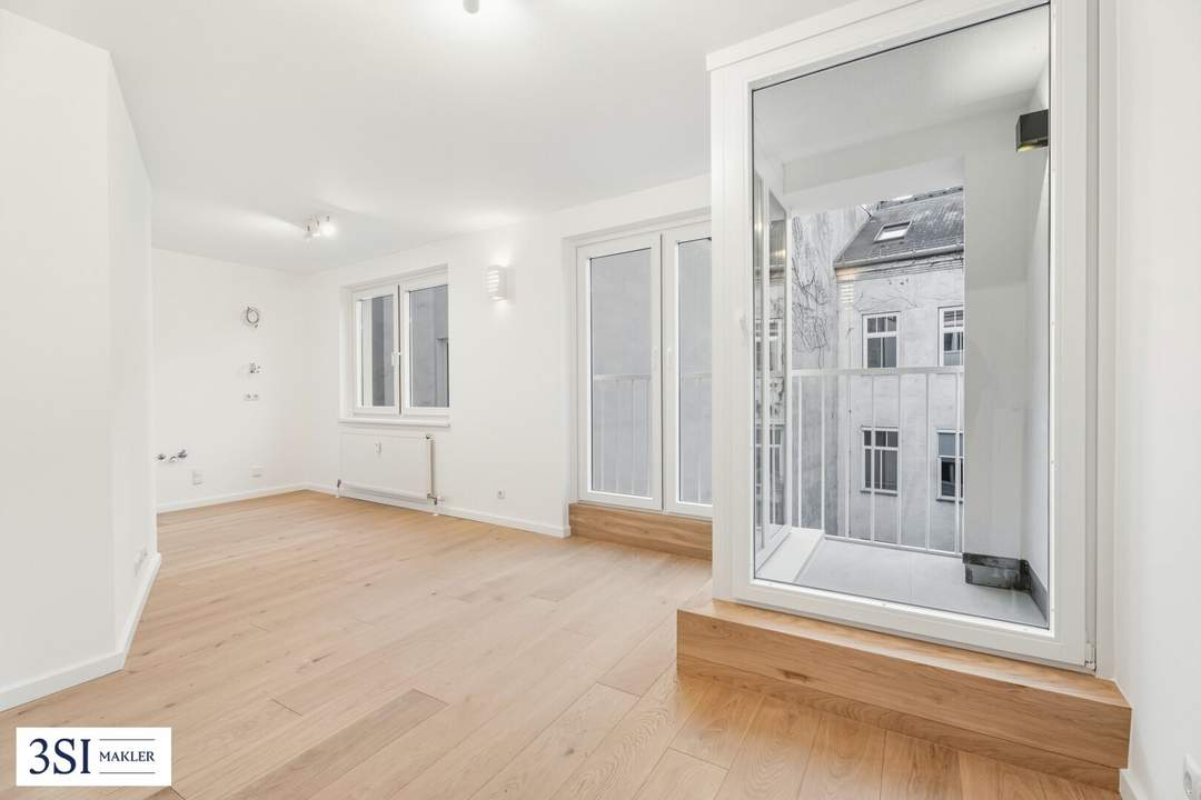 The Pearl: Komplett modernisiert – 2‑Zimmer-Erstbezug mit Stil