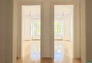 Modernes Altbau-Büro mit Parkblick