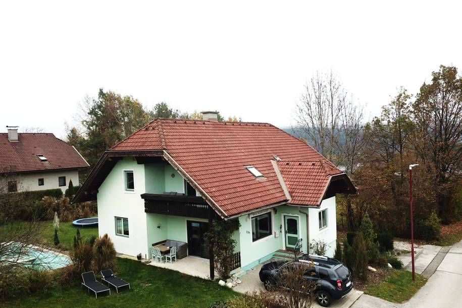 Gepflegtes Einfamilienhaus mit zwei Wohneinheiten in ruhiger Lage in Feistritz/Rosental!, Haus-kauf, 369.000,€, 9181 Klagenfurt Land