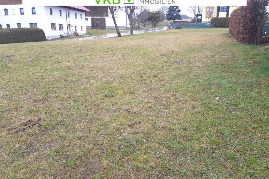 Kein Bauzwang!!! Sonnige Lage, aufgeschlossene Bauparzelle (Eckparzelle) im Dorfverband, sehr ruhige Lage!, Grund und Boden-kauf, 55.000,€, 4742 Grieskirchen