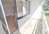 Gut geschnittene Zweizimmer-Wohnung mit Balkon und möglicher Garagenplatz - Zentrale, ruhige Lage