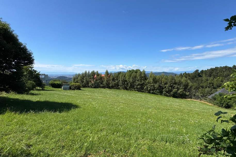 Baugrundstück mit sonniger Aussichtslage, 8045 Zösenberg, nahe Graz!, Grund und Boden-kauf, 450.000,€, 8044 Graz-Umgebung