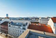 HOCH HINAUS >> großzügig Wohnen im 2. Dachgeschoss >> Dachterrasse mit Wien-Blick