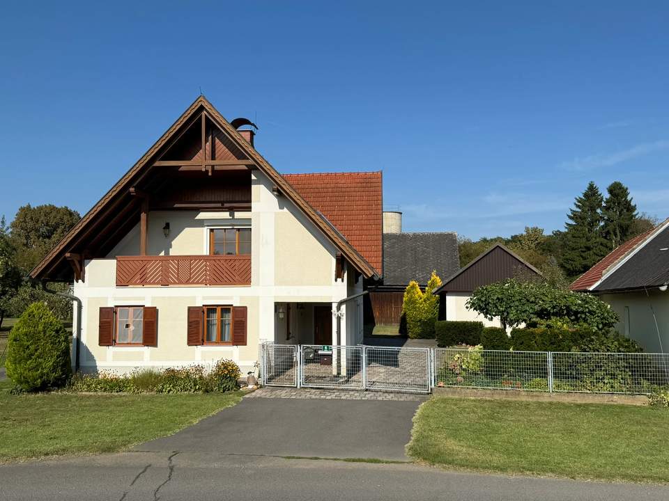 Charmantes Einfamilienhaus mit großzügigem Grundstück und Landwirtschaft in Bad Radkersburg (Privat/Provisionsfrei)