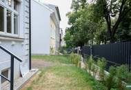 Erstbezug nach Sanierung: Hochwertig ausgestattete 3-Zimmer-Wohnung mit großem Garten und Pergola nahe Gersthof
