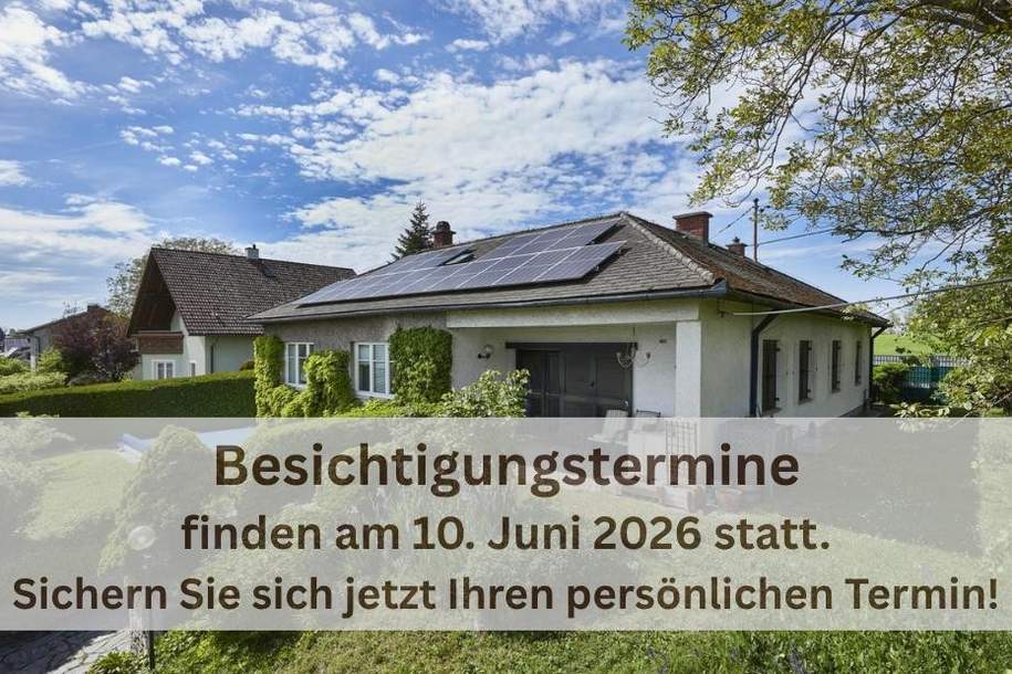 Charmantes Einfamilienhaus mit Garten, Pool &amp; Wintergarten in Wilhering!, Haus-kauf, 529.000,€, 4073 Linz-Land
