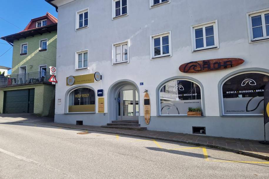 PROVISIONSFREI - Geschäftslokal bzw. Gastro im Zentrum von Straßwalchen, Gewerbeobjekt-miete, 690,00,€, 5204 Salzburg-Umgebung