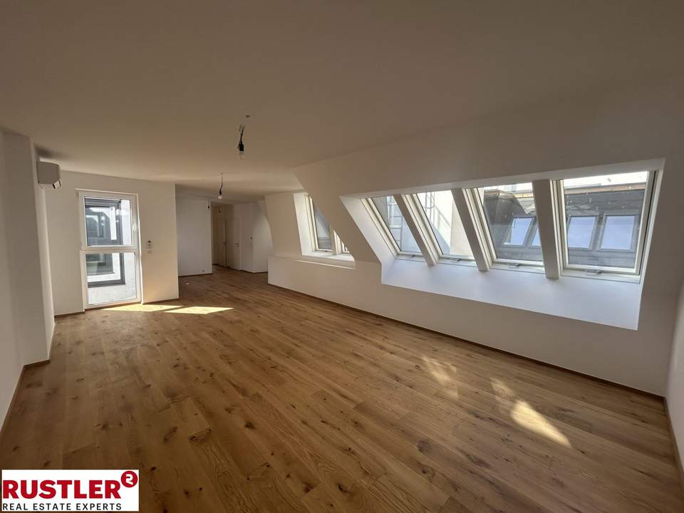 DACHGESCHOSSTRAUM AM CZERNINPLATZ 5 – EXKLUSIVES WOHNEN ÜBER DEN DÄCHERN DES 2. BEZIRKS