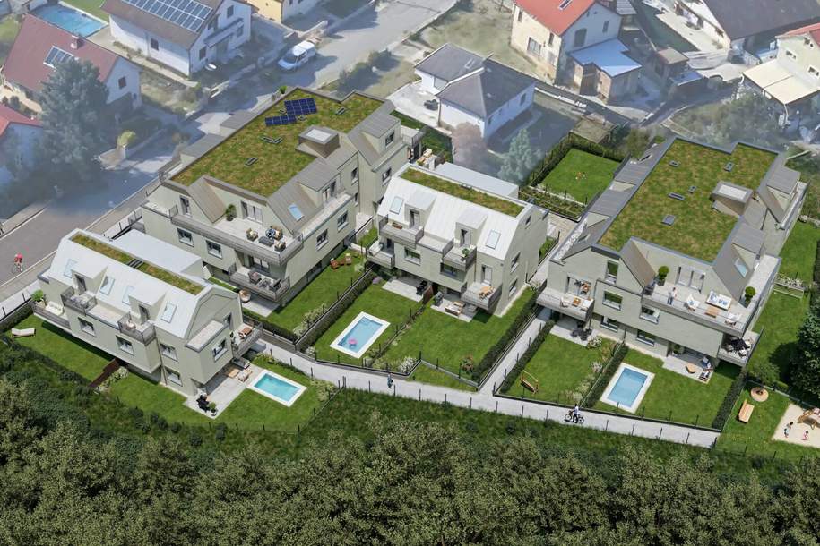 DG-Schmuckstück in ruhiger Sackgasse: Neubauprojekt im Herzen des 21. Bezirks, Wohnung-kauf, 380.000,€, 1210 Wien 21., Floridsdorf