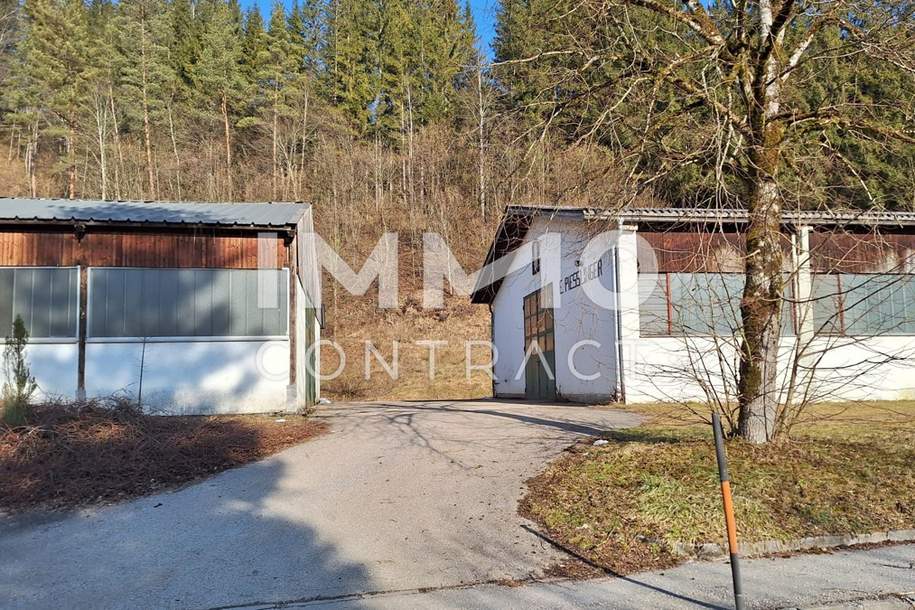 Lager-, Montage- u.o. Produktionshallen mit Freiflächen in Opponitz - Ybbstal, Gewerbeobjekt-kauf, 3342 Amstetten