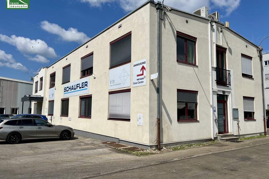 Büroflächen im Gewerbegebiet Strebersdorf - Ein gesamtes Stockwerk! 6 Parkplätze inkludiert!, Gewerbeobjekt-miete, 3.799,00,€, 1210 Wien 21., Floridsdorf