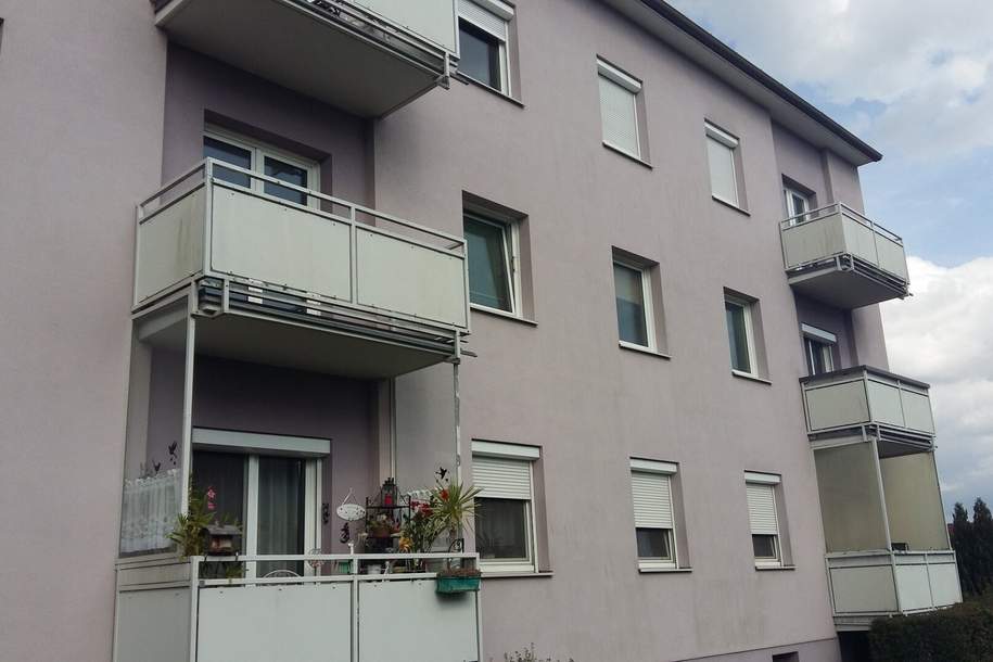2-Zimmer Wohnung mit Balkon in Loosdorf, Wohnung-miete, 386,50,€, 3382 Melk