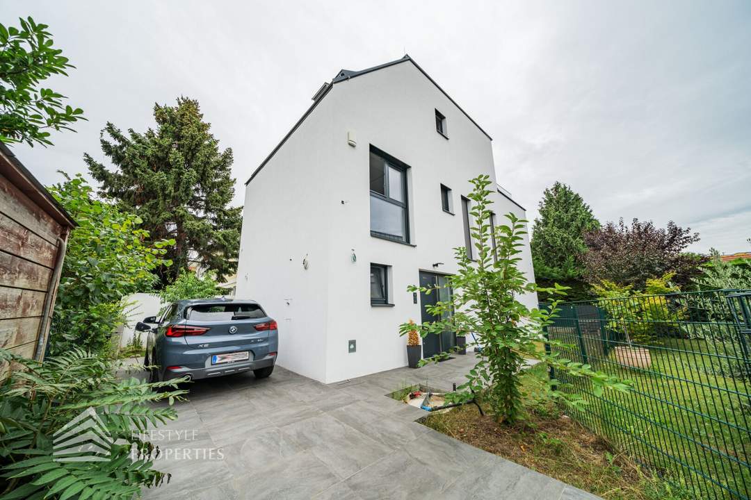 Moderne Hightech-Villa, Nähe Alte Donau