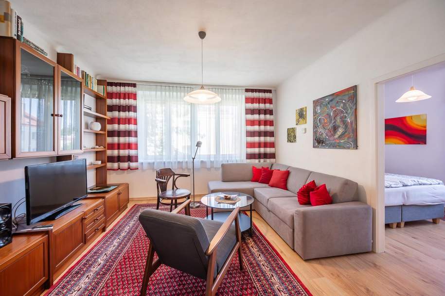 Entzückende 2 Zimmer & separate Küche | wunderschöne Grünruhelage | sofort einziehen oder vermieten!, Wohnung-kauf, 199.000,€, 1130 Wien 13., Hietzing